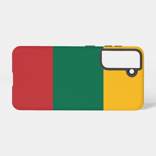 サムスンギャラクシーS21ケース国旗 SAMSUNG GALAXYケース (裏面横)