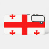 サムスンギャラクシーS21ケース国旗 SAMSUNG GALAXYケース (裏面横)