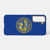 サムスンギャラクシーS21ケース国旗 SAMSUNG GALAXYケース (裏面横)