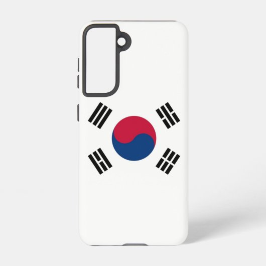 サムスンギャラクシーS21ケース韓国国旗 SAMSUNG GALAXYケース (裏面)