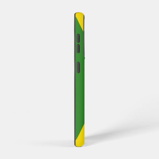 サムスンギャラクシーS21ジャマイカ国旗 SAMSUNG GALAXYケース (右側面)