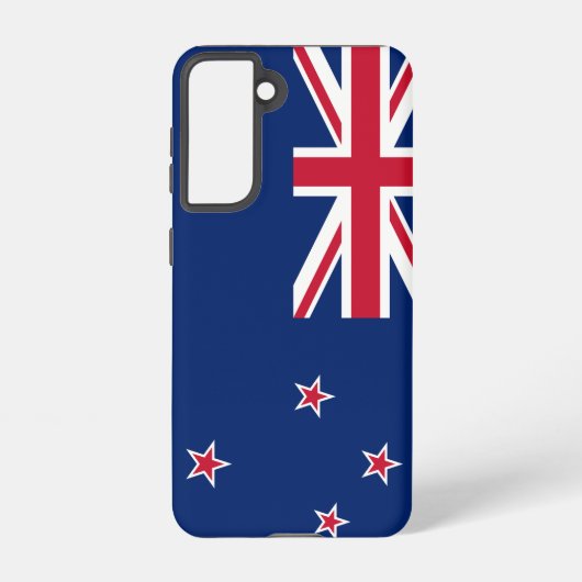 サムスンギャラクシーS21ニュージーランド国旗 SAMSUNG GALAXYケース (裏面)