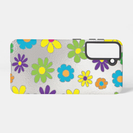 サムスンギャラクシーS21フローリー電話ケース SAMSUNG GALAXYケース (裏面横)