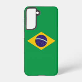 サムスンギャラクシーS21ブラジル国旗 SAMSUNG GALAXY S21ケース