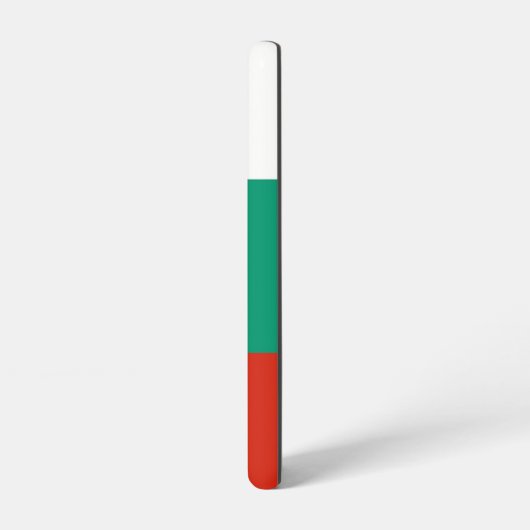 サムスンギャラクシーS21ブルガリア国旗 SAMSUNG GALAXYケース (左側面)