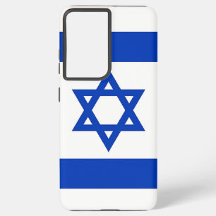 サムスンギャラクシーS21プラスイスラエルのケースフラグ SAMSUNG GALAXY S21+ケース