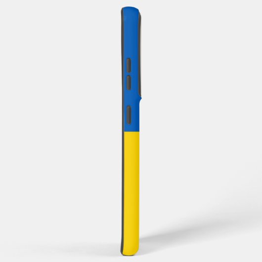 サムスンギャラクシーS21プラスウクライナ国旗 SAMSUNG GALAXYケース (右側面)