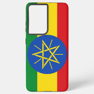 サムスンギャラクシーS21プラスエチオピア国旗 SAMSUNG GALAXY S21+ケース
