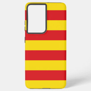 サムスンギャラクシーS21プラスカタロニアのケース国旗 SAMSUNG GALAXY S21+ケース