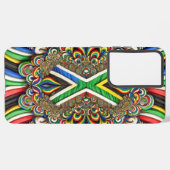 サムスンギャラクシーS21プラスケースサウスアフリカカラー SAMSUNG GALAXYケース (裏面横)