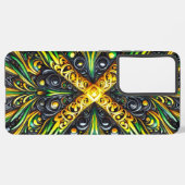 サムスンギャラクシーS21プラスケースジャマイカカラー SAMSUNG GALAXYケース (裏面横)