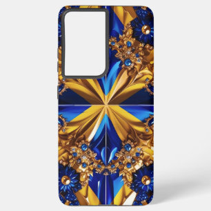 サムスンギャラクシーS21プラスケーススウェーデンカラー SAMSUNG GALAXY S21+ケース