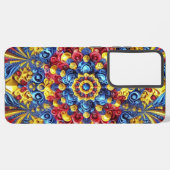 サムスンギャラクシーS21プラスケースルーマニア色 SAMSUNG GALAXYケース (裏面横)