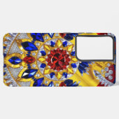 サムスンギャラクシーS21プラスケースルーマニア色 SAMSUNG GALAXYケース (裏面横)