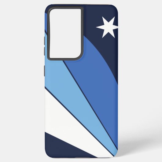 サムスンギャラクシーS21プラスケース国旗 SAMSUNG GALAXYケース (裏面)