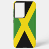 サムスンギャラクシーS21プラスジャマイカのケースフラグ SAMSUNG GALAXYケース (裏面)