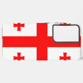 サムスンギャラクシーS21プラスジョージア州旗 SAMSUNG GALAXYケース (裏面横)