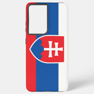 サムスンギャラクシーS21プラススロバキアのケースフラグ SAMSUNG GALAXY S21+ケース