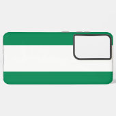 サムスンギャラクシーS21プラスナイジェリア国旗 SAMSUNG GALAXYケース (裏面横)