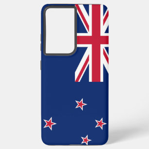 サムスンギャラクシーS21プラスニュージーランド国旗 SAMSUNG GALAXY S21+ケース