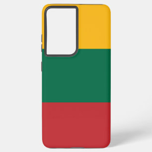 サムスンギャラクシーS21プラスリトアニア州旗 SAMSUNG GALAXY S21+ケース