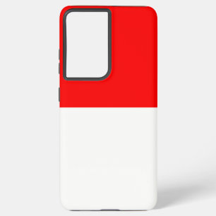 サムスンギャラクシーS21プラスCaseインドネシア国旗 Samsung Galaxy S21+ケース