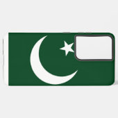 サムスンギャラクシーS21プラスCaseパキスタン国旗 Samsung Galaxyケース (裏面横)
