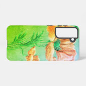 サムスンギャラクシーS21電話ケース花スタイルデザイン SAMSUNG GALAXYケース (裏面横)