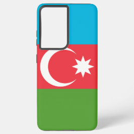 サムスンギャラクシーS21 Plusアゼルバイジャンのケース国旗 Samsung Galaxy S21+ケース