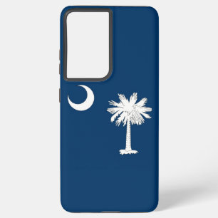 サムスンギャラクシーS21 Plusケースサウスカロライナ州旗 Samsung Galaxy S21+ケース