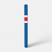 サムスンギャラクシーS22アイスランド国旗 SAMSUNG GALAXYケース (左側面)