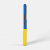 サムスンギャラクシーS22ウクライナ国旗 SAMSUNG GALAXYケース (右側面)