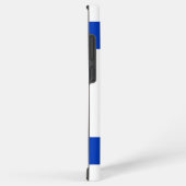 サムスンギャラクシーS22ウルトラケースとイスラエル国旗 SAMSUNG GALAXYケース (右側面)