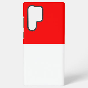 サムスンギャラクシーS22ウルトラケースとインドネシア国旗 SAMSUNG GALAXY S22 ULTRAケース