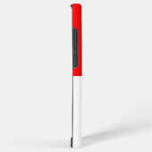 サムスンギャラクシーS22ウルトラケースとインドネシア国旗 SAMSUNG GALAXYケース (右側面)