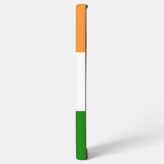 サムスンギャラクシーS22ウルトラケースとインド国旗 SAMSUNG GALAXYケース (左側面)