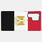 サムスンギャラクシーS22ウルトラケースとエジプト国旗 SAMSUNG GALAXYケース (裏面横)