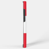 サムスンギャラクシーS22ウルトラケースとオーストリア国旗 SAMSUNG GALAXYケース (右側面)