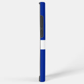 サムスンギャラクシーS22ウルトラケースとケベック州旗 SAMSUNG GALAXYケース (右側面)