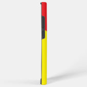 サムスンギャラクシーS22ウルトラケースとシチリア国旗 SAMSUNG GALAXYケース (右側面)