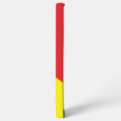 サムスンギャラクシーS22ウルトラケースとシチリア国旗 SAMSUNG GALAXYケース (左側面)