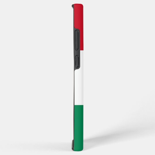 サムスンギャラクシーS22ウルトラケースとハンガリー国旗 SAMSUNG GALAXYケース (右側面)