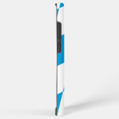 サムスンギャラクシーS22ウルトラケースとバイエルン州旗 SAMSUNG GALAXYケース (右側面)