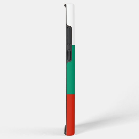 サムスンギャラクシーS22ウルトラケースとブルガリア国旗 SAMSUNG GALAXYケース (右側面)