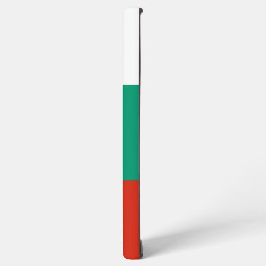 サムスンギャラクシーS22ウルトラケースとブルガリア国旗 SAMSUNG GALAXYケース (左側面)