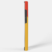 サムスンギャラクシーS22ウルトラケースとブータン国旗 SAMSUNG GALAXYケース (右側面)