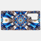 サムスンギャラクシーS22ウルトラケースアルゼンチン色 SAMSUNG GALAXYケース (裏面横)