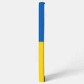 サムスンギャラクシーS22ウルトラケースウクライナ国旗 SAMSUNG GALAXYケース (左側面)