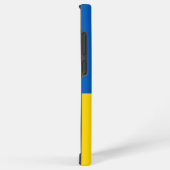 サムスンギャラクシーS22ウルトラケースウクライナ国旗 SAMSUNG GALAXYケース (右側面)