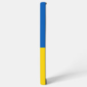 サムスンギャラクシーS22ウルトラケースウクライナ国旗 SAMSUNG GALAXYケース (左側面)